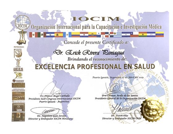 Excelencia Profesional en Salud, IOCIM