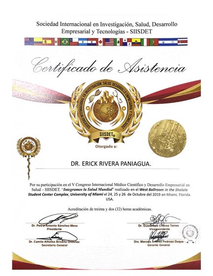 V Congreso Médico Internacional, SIISDET · Universidad de Miami